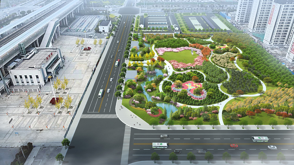 無為站后廣場(chǎng)儲(chǔ)備林項(xiàng)目設(shè)計(jì)